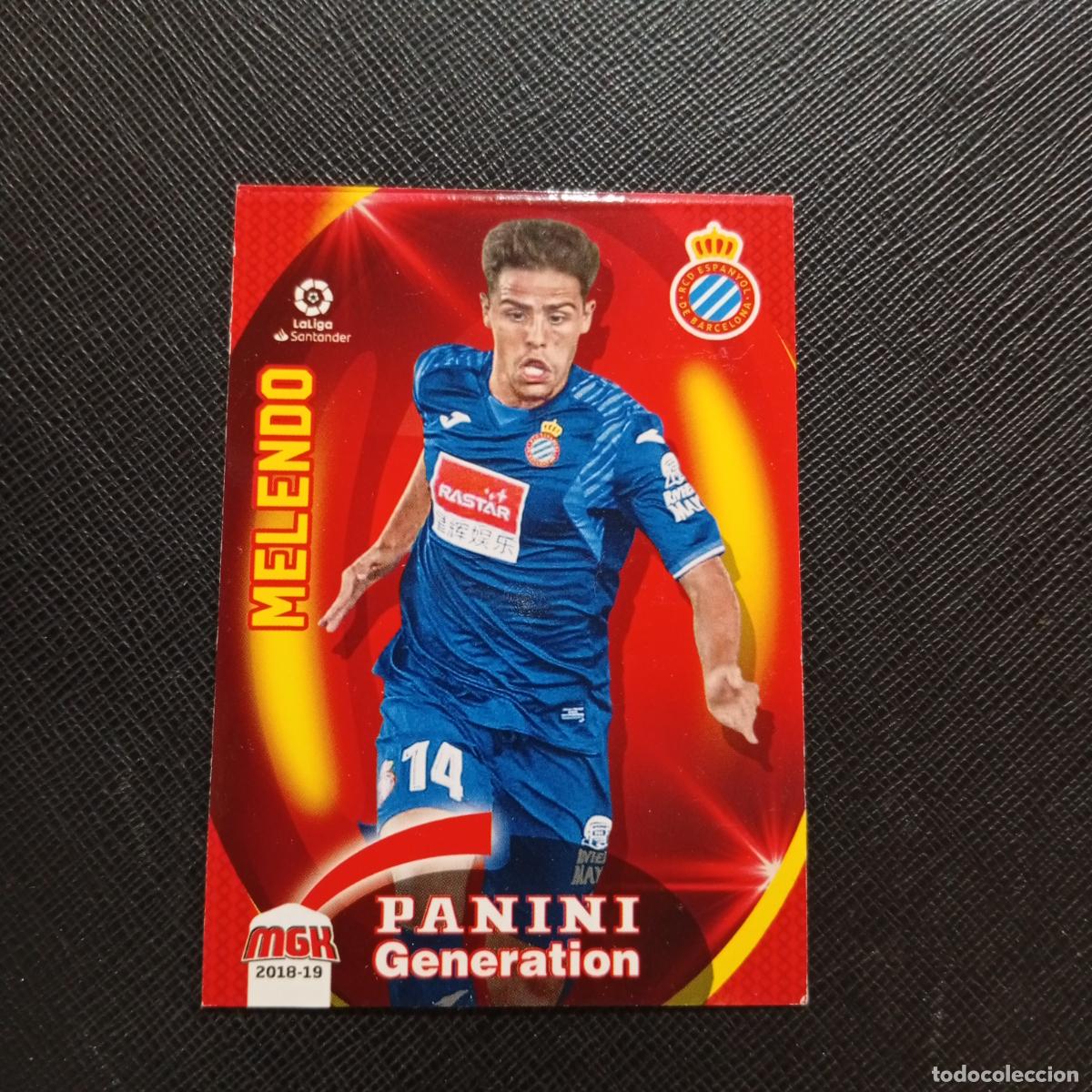 Cromos de F&uacute;tbol: 213 MELENDO ESPA&Ntilde;OL PANINI MEGACRACKS 2018 2019 CROMO FUTBOL 18 19 - A82 PG396
