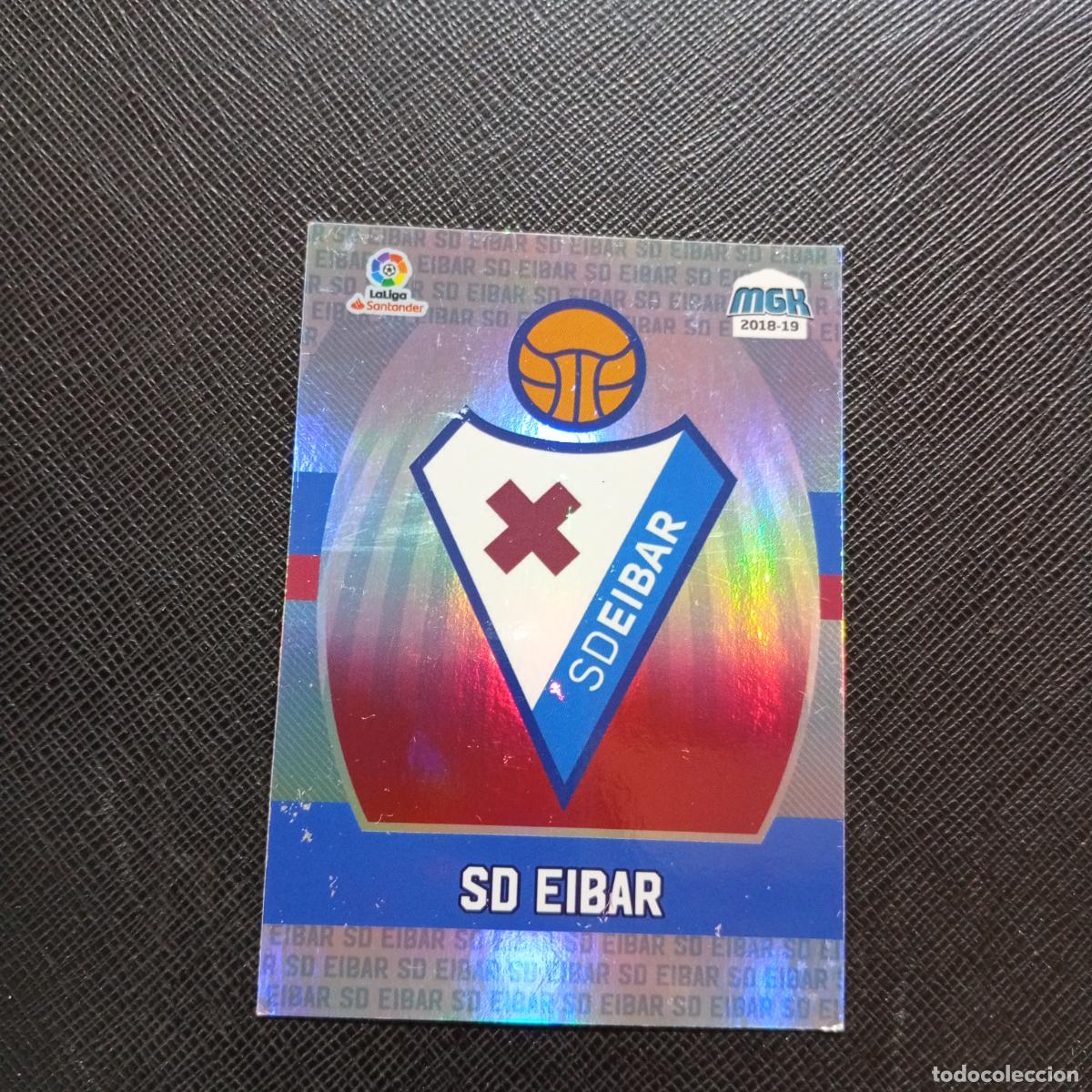 Cromos de F&uacute;tbol: 163 ESCUDO EIBAR PANINI MEGACRACKS 2018 2019 CROMO FUTBOL 18 19 - A82 PG396