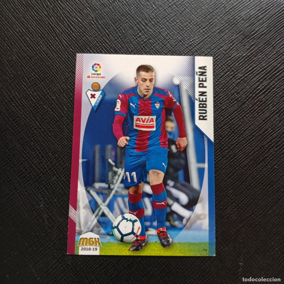 Cromos de F&uacute;tbol: 166 RUBEN PE&Ntilde;A EIBAR PANINI MEGACRACKS 2018 2019 CROMO FUTBOL 18 19 - A82 PG396