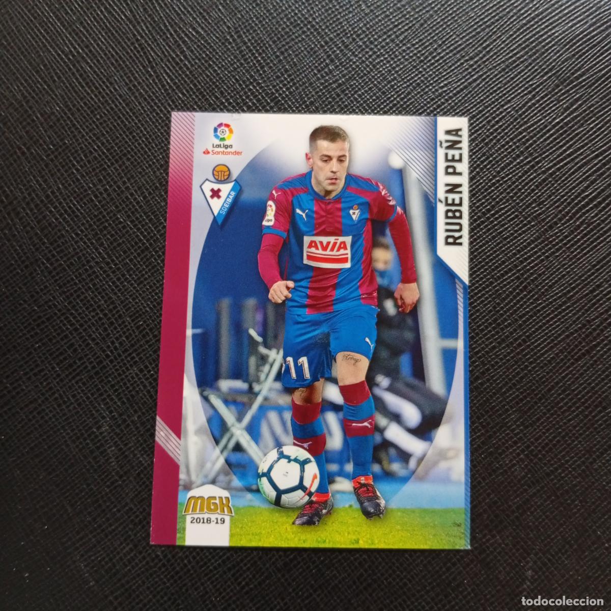 Cromos de F&uacute;tbol: 166 RUBEN PE&Ntilde;A EIBAR PANINI MEGACRACKS 2018 2019 CROMO FUTBOL 18 19 - A82 PG396 B