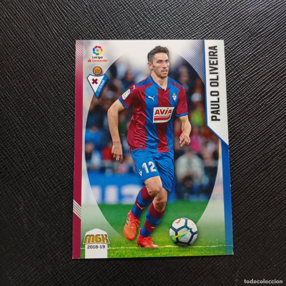 Cromos de F&uacute;tbol: 169 PAULO OLIVEIRA EIBAR PANINI MEGACRACKS 2018 2019 CROMO FUTBOL 18 19 - A82 PG343