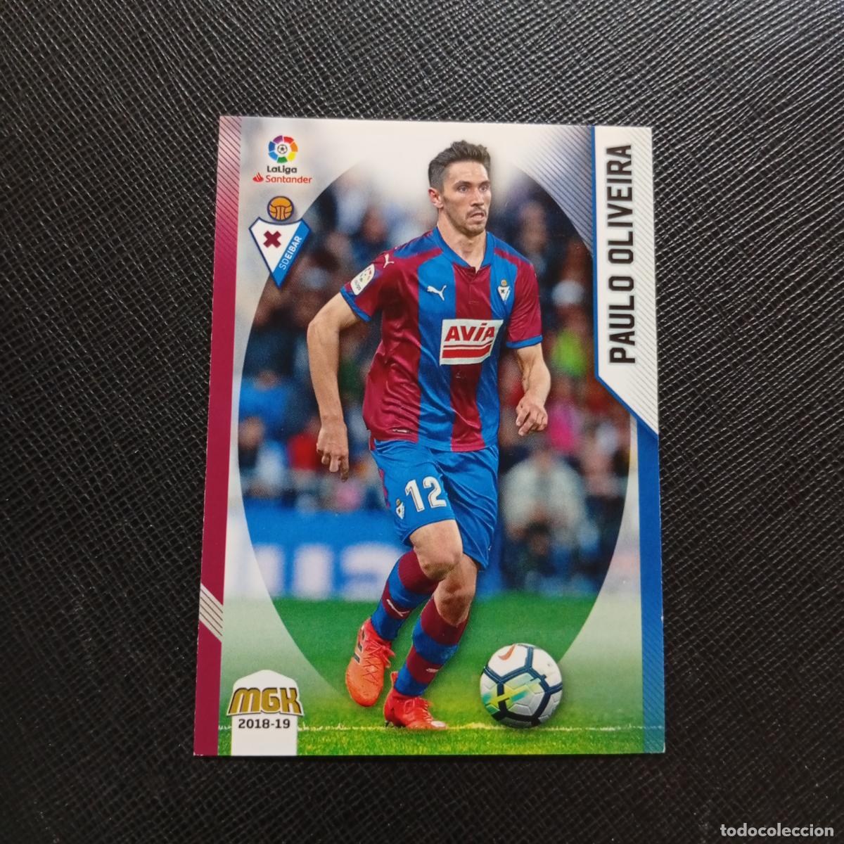 Cromos de F&uacute;tbol: 169 PAULO OLIVEIRA EIBAR PANINI MEGACRACKS 2018 2019 CROMO FUTBOL 18 19 - A82 PG343 B