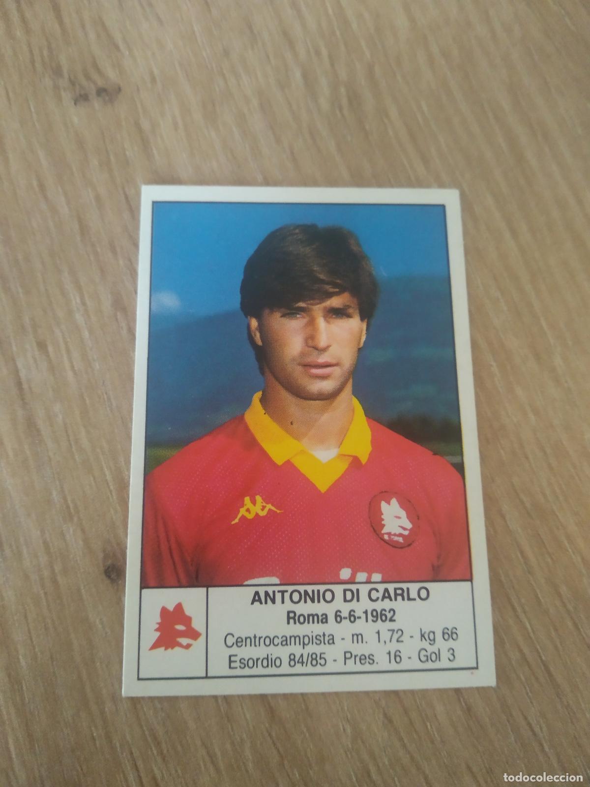 Cromos de F&uacute;tbol: 167 ANTONIO DI CARLO ROMA CROMO FUTBOL PANINI LIGA ITALIA CALCIATORI EUROFLASH CALCIO 88