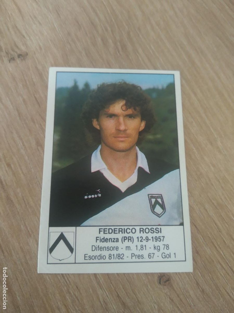 Cromos de F&uacute;tbol: 200 FEDERICO ROSSI UDINESE CROMO FUTBOL PANINI LIGA ITALIA Edis Calciatori 1985-1986