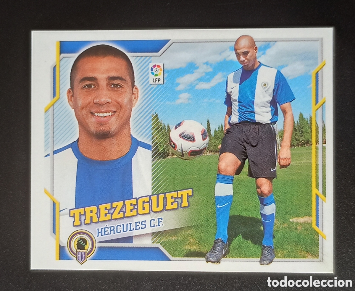 Cromos de F&uacute;tbol: 2010 2011 Liga Panini Este 10 11 Trezeguet (H&eacute;rcules). Fichaje 52 . Nuevo