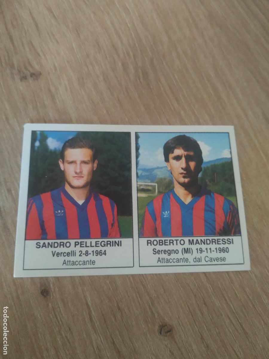 Cromos de F&uacute;tbol: 272 PELLEGRINI MANDRESSI CATANIA CROMO FUTBOL PANINI LIGA ITALIA Edis Calciatori 1985-1986