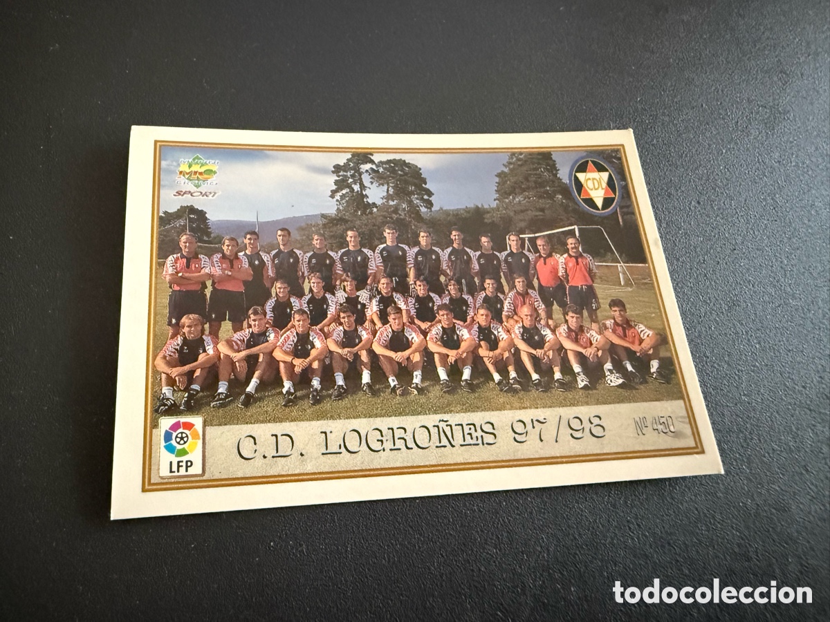 Cromos de f&uacute;tbol: MUNDICROMO 97-98. n 450. CD LOGRO&Ntilde;&Eacute;S - Foto 2