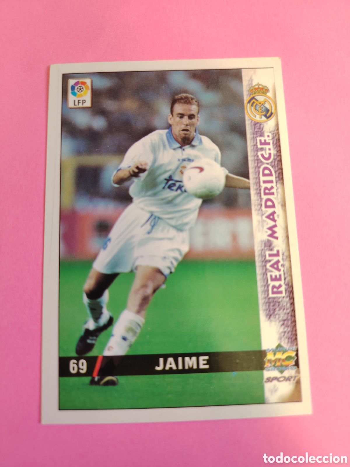 Cromos de F&uacute;tbol: REAL MADRID-N&deg;69-JAIME-MUNDICROMO FICHAS DE LA LIGA 1998 1999 98 99