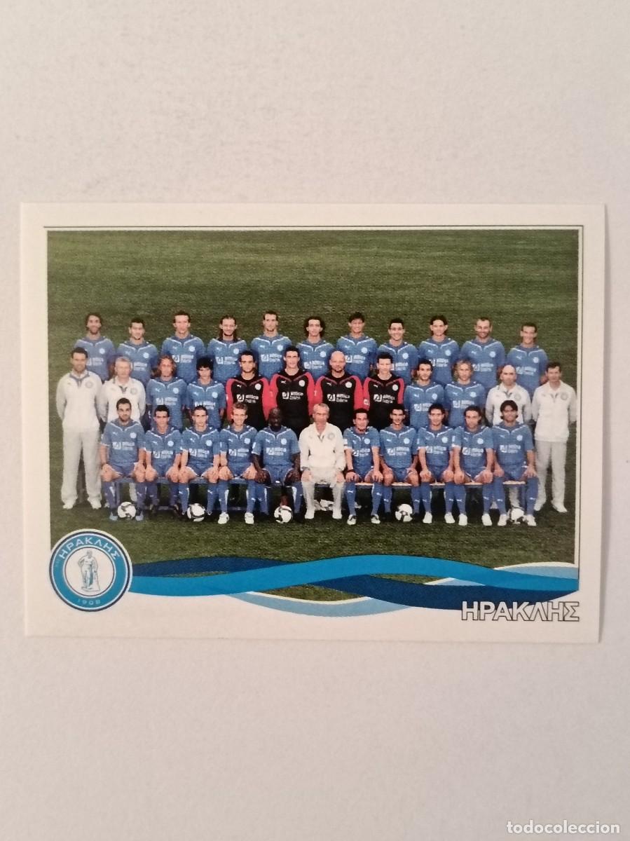 Cromos de F&uacute;tbol: #110 EQUIPO (IRAKLIS) SUPERLIGA GRECIA 09/10 PANINI