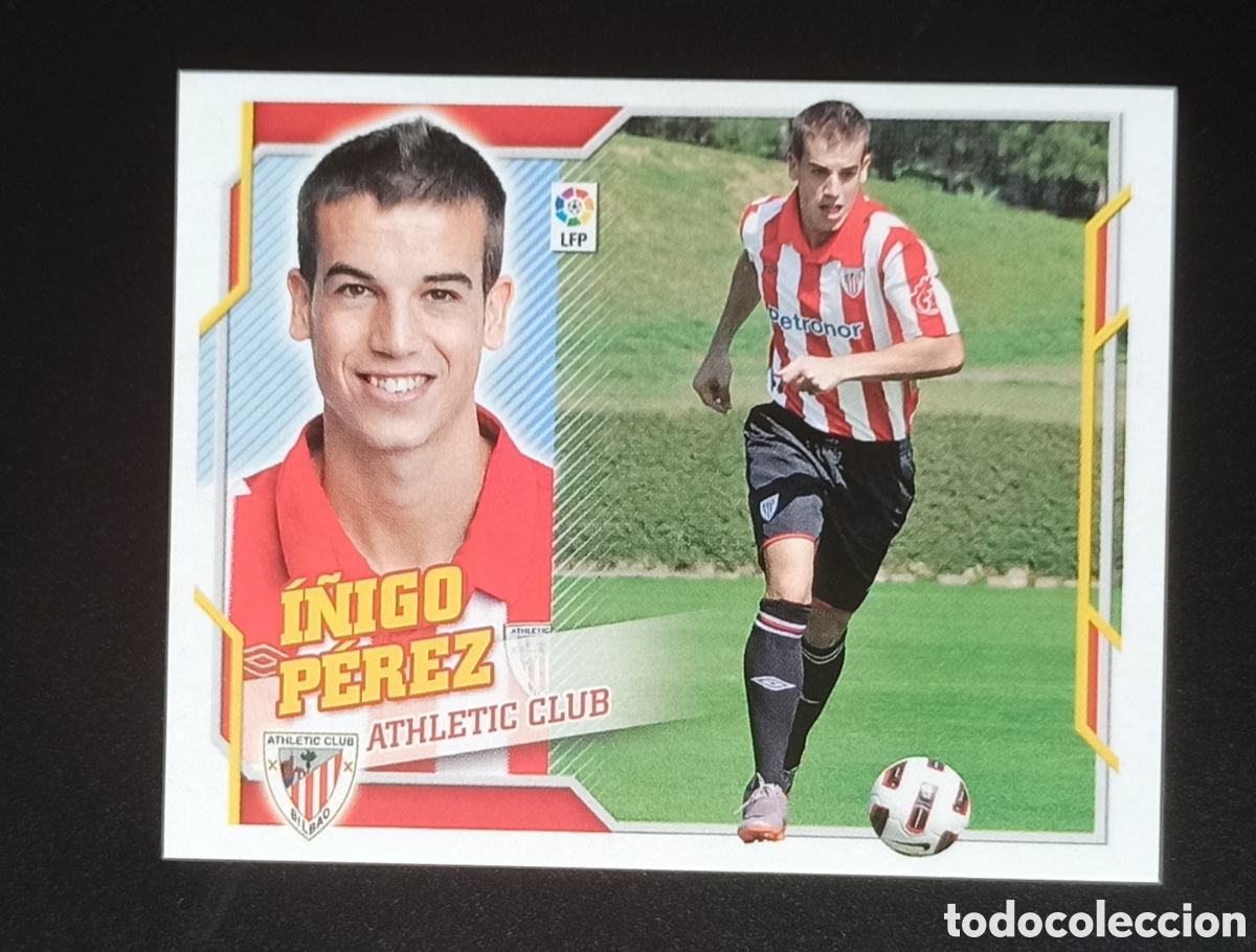Cromos de F&uacute;tbol: 2010 2011 Liga Panini Este &Iacute;&ntilde;igo P&eacute;rez 10 11 (Athletic de Bilbao). Coloca . Nuevo