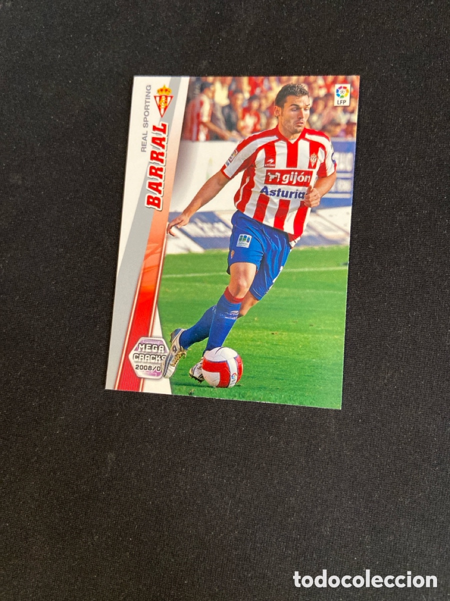 Cromos de F&uacute;tbol: BARRAL 306 (SPORTING GIJ&Oacute;N)