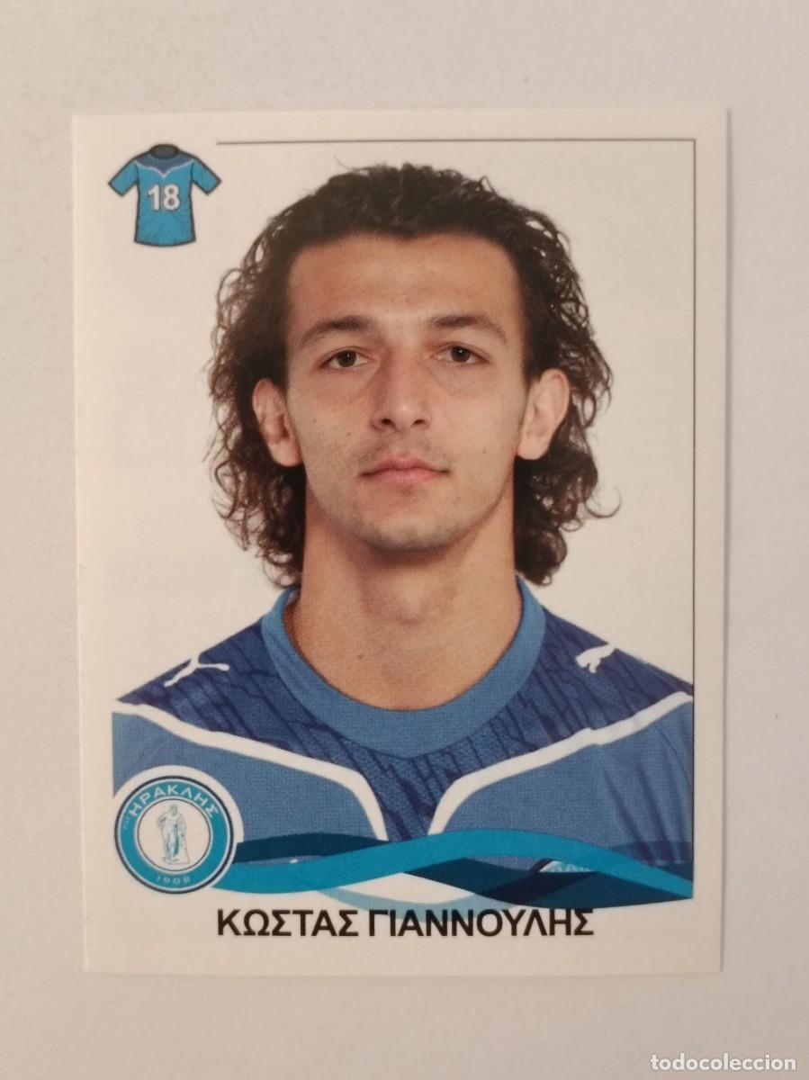 Cromos de F&uacute;tbol: #116 KOSTAS GIANNOULIS (IRAKLIS) SUPERLIGA GRECIA 09/10 PANINI