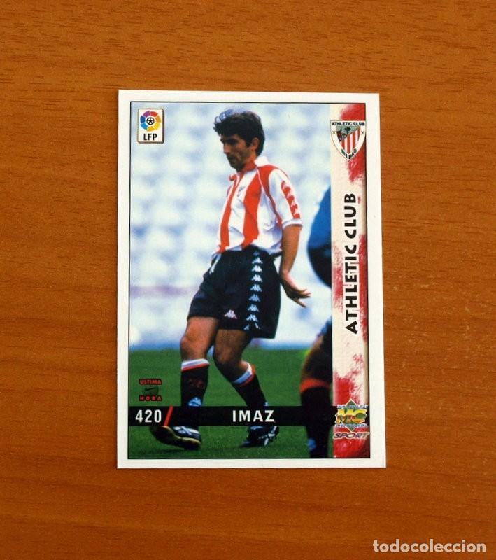 Cromos de F&uacute;tbol: Atheletic de Bilbao - N&ordm; 420 Imaz -&Uacute;ltima Hora-Mundicromo Las Fichas de la Liga 1998-1999-98-99