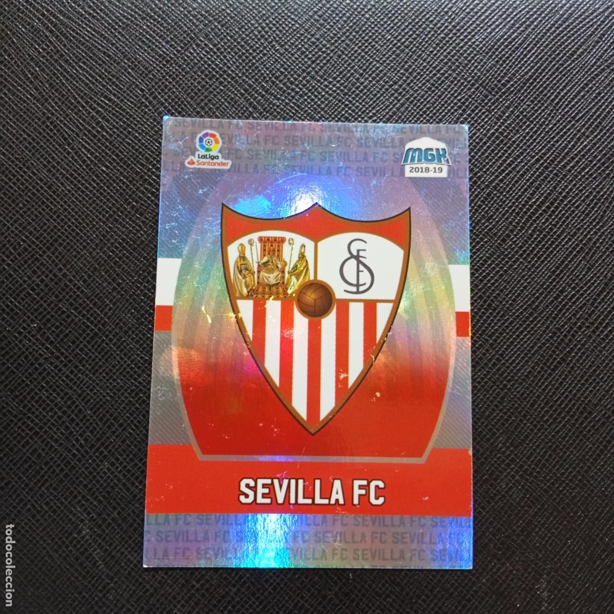 Cromos de F&uacute;tbol: 433 ESCUDO SEVILLA PANINI MEGACRACKS 2018 2019 CROMO FUTBOL 18 19 - (MD06/07-1) PG1