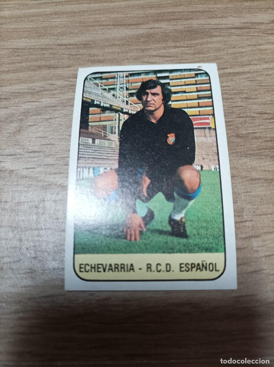 Cromos de F&uacute;tbol: 1978 1979 78 79 ECHEVARRIA - ESPA&Ntilde;OL (NUNCA PEGADO)