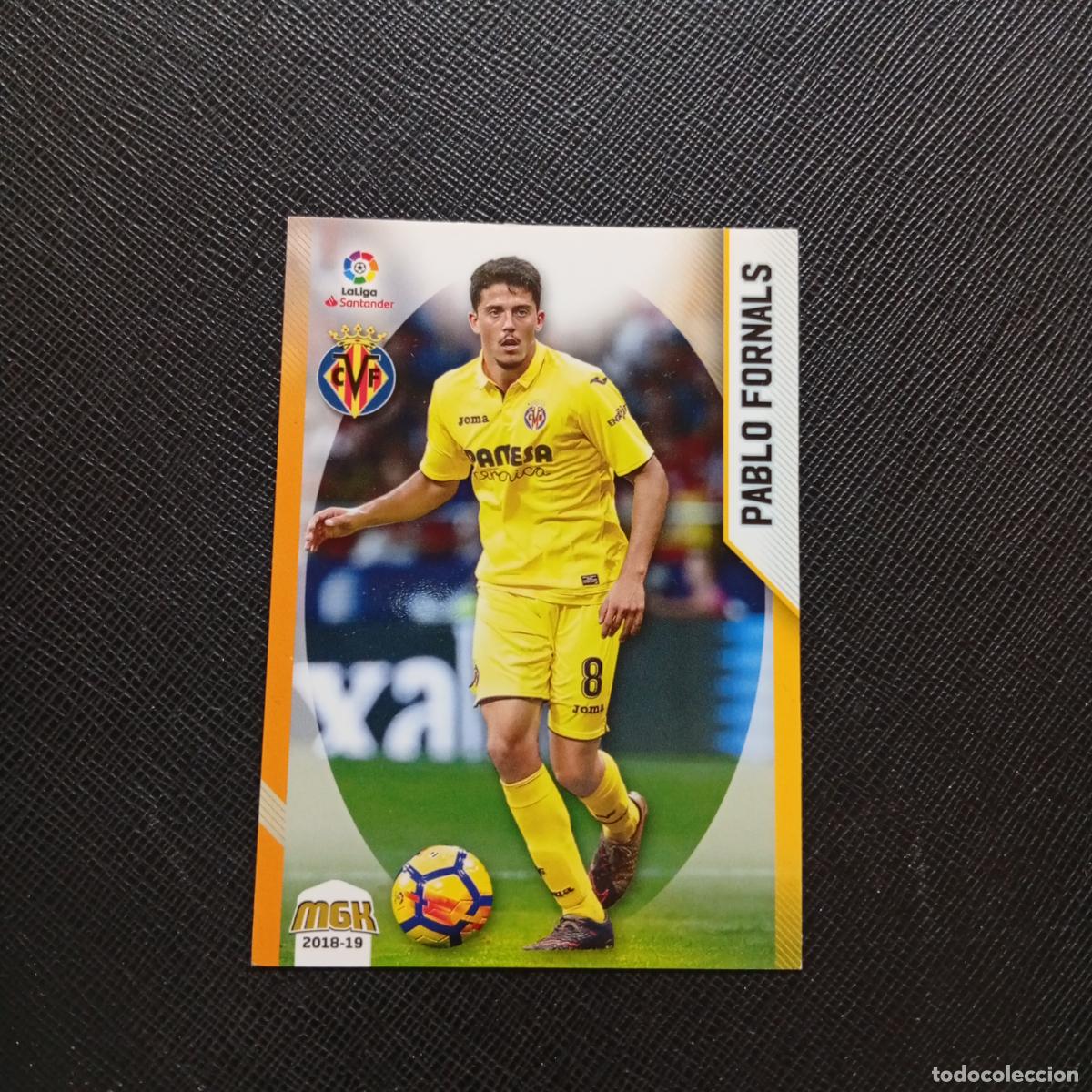 Cromos de Futebol: 525 PABLO FORNALS VILLARREAL PANINI MEGACRACKS 2018 2019 CROMO FUTBOL 18 19 - (MD06/07-1) PG1