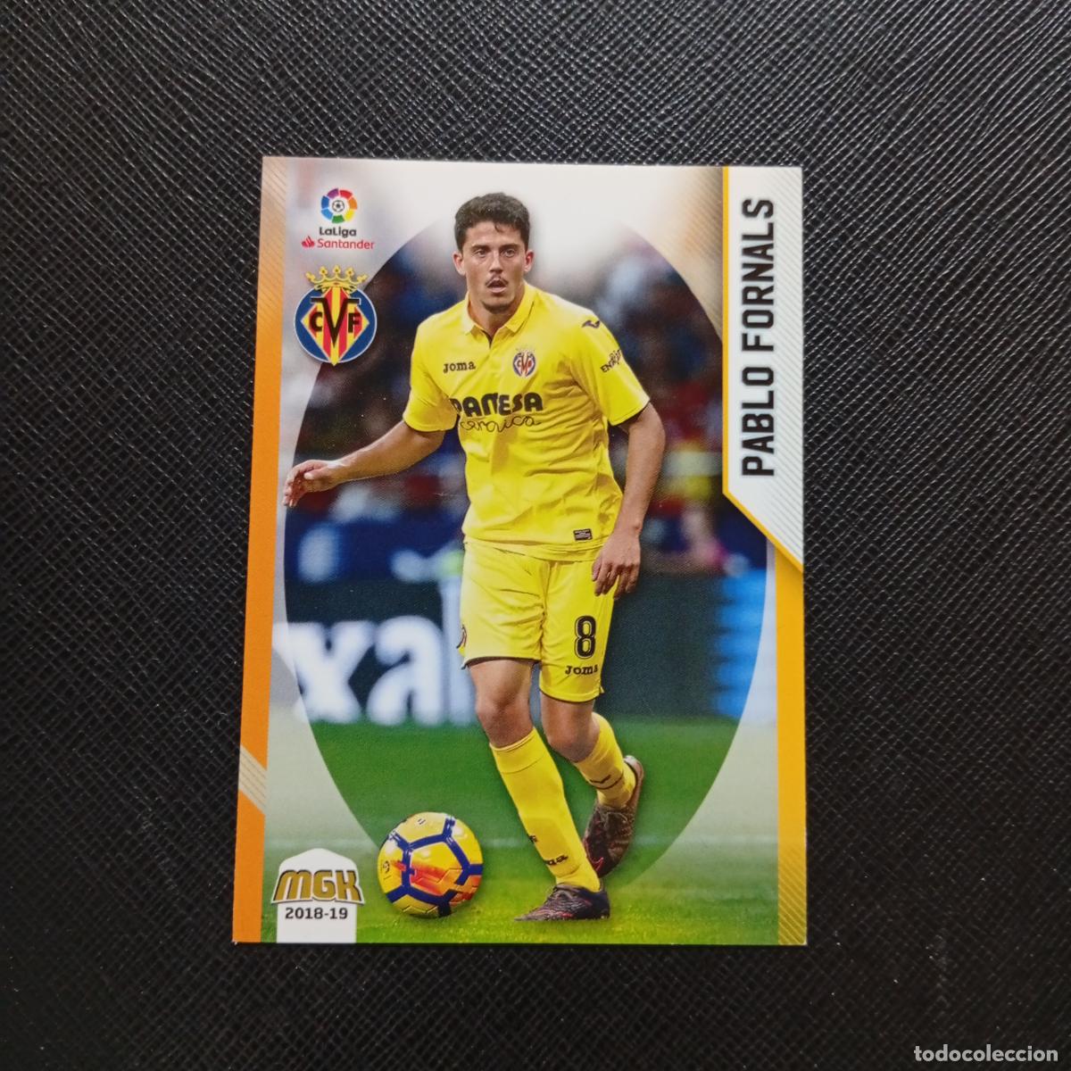 Cromos de Futebol: 525 PABLO FORNALS VILLARREAL PANINI MEGACRACKS 2018 2019 CROMO FUTBOL 18 19 - (MD06/07-1) PG2
