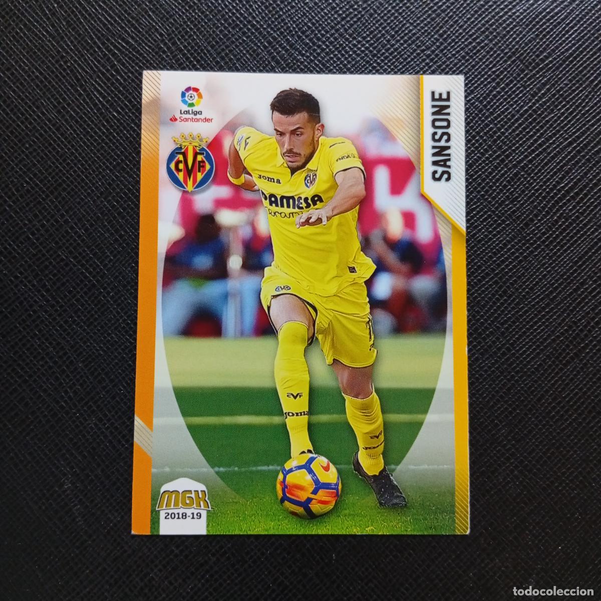 Football Stickers: 531 SANSONE VILLARREAL PANINI MEGACRACKS 2018 2019 CROMO FUTBOL 18 19 - (MD06/07-1) PG2 B