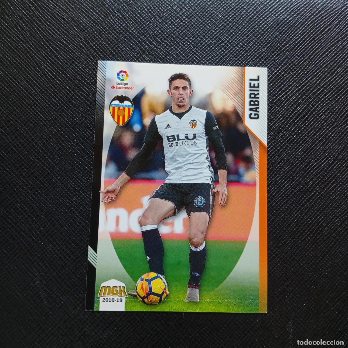 Cromos de F&uacute;tbol: 466 GABRIEL VALENCIA PANINI MEGACRACKS 2018 2019 CROMO FUTBOL 18 19 - (MD06/07-1) PG5 B