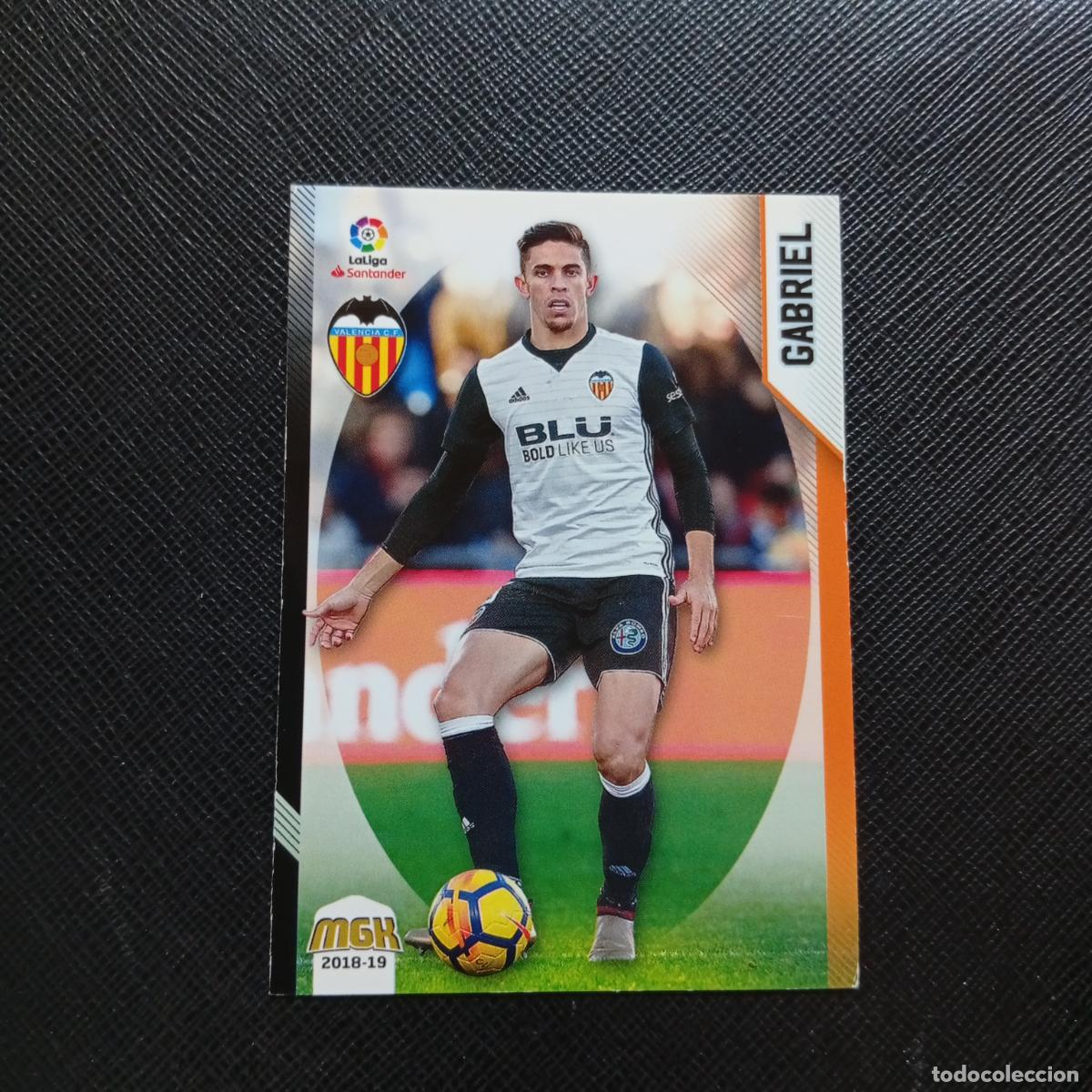 Cromos de F&uacute;tbol: 466 GABRIEL VALENCIA PANINI MEGACRACKS 2018 2019 CROMO FUTBOL 18 19 - (MD06/07-1) PG6 B