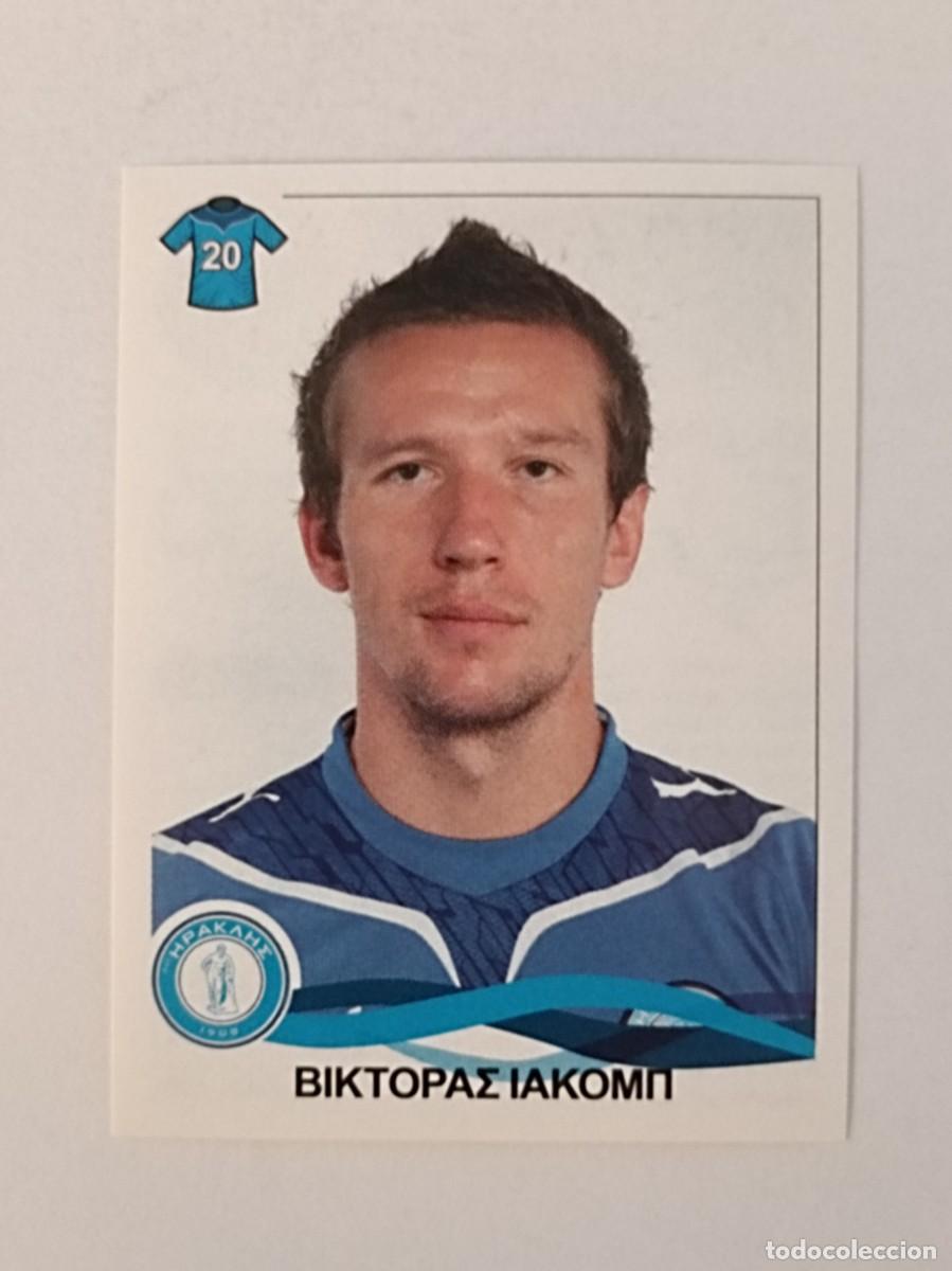 Cromos de F&uacute;tbol: #129 VICTORAS IACOB (IRAKLIS) SUPERLIGA GRECIA 09/10 PANINI