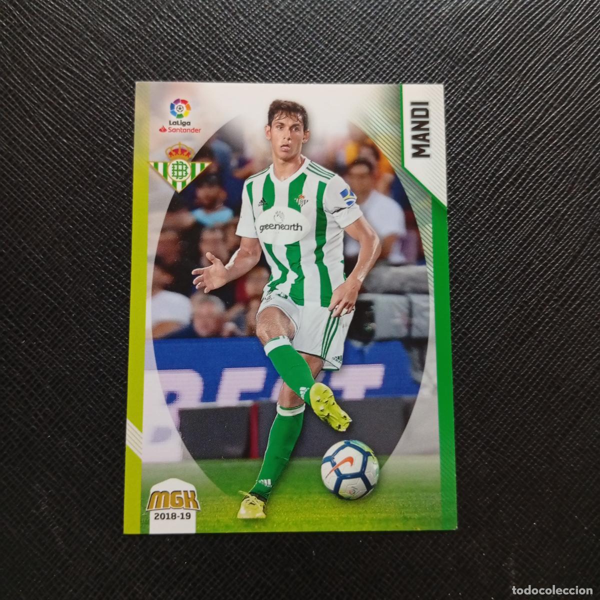 Cromos de F&uacute;tbol: 114 MANDI REAL BETIS PANINI MEGACRACKS 2018 2019 CROMO FUTBOL 18 19 - (MD06/07-1) PG5