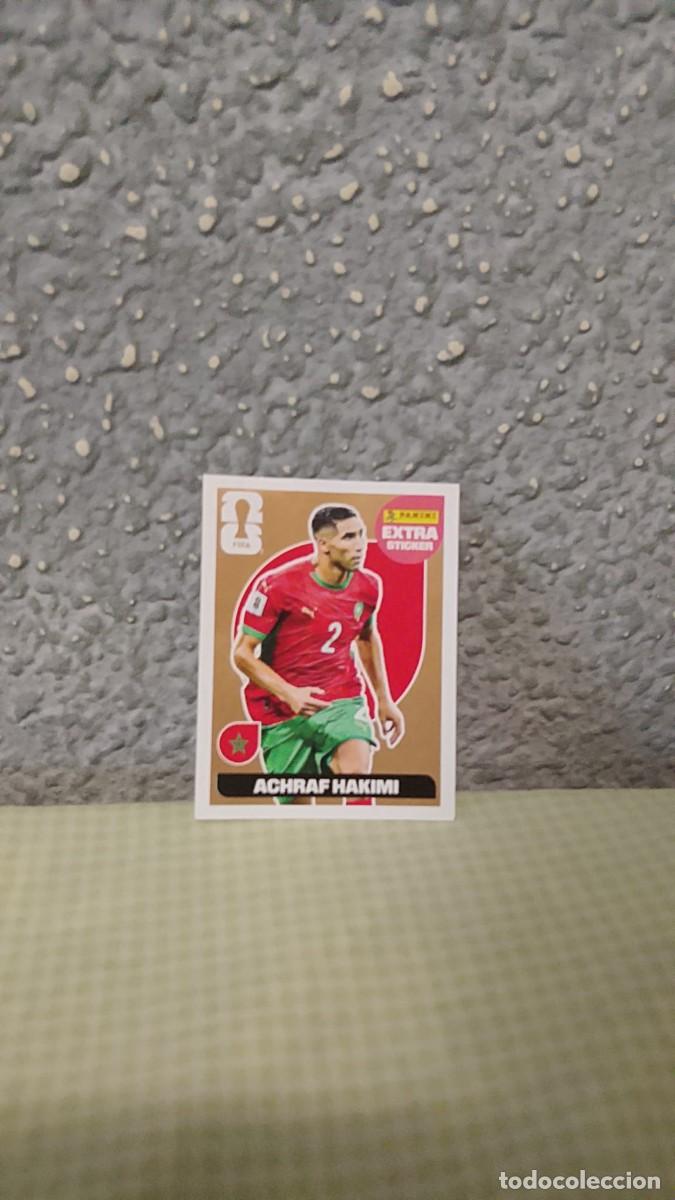 Cromos de F&uacute;tbol: ACHRAF HAKIMI EXTRA STICKER BRONCE BRONZE MUNDIAL 2026 PANINI FIFA WORLD CUP USA MEXICO CANADA