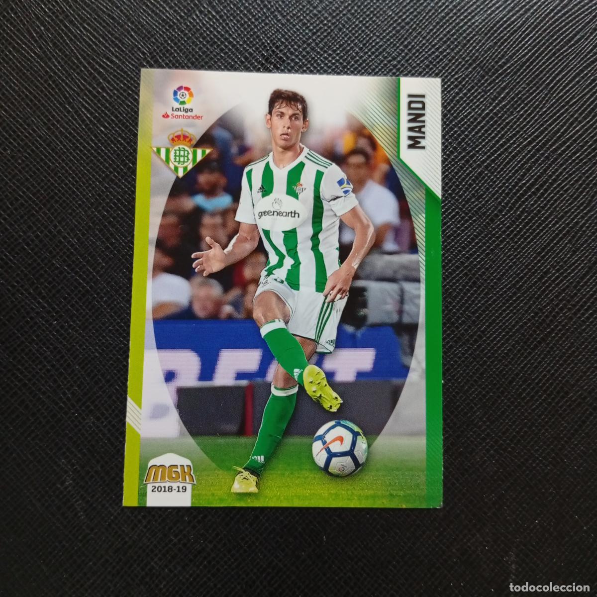 Cromos de F&uacute;tbol: 114 MANDI REAL BETIS PANINI MEGACRACKS 2018 2019 CROMO FUTBOL 18 19 - (MD06/07-1) PG7