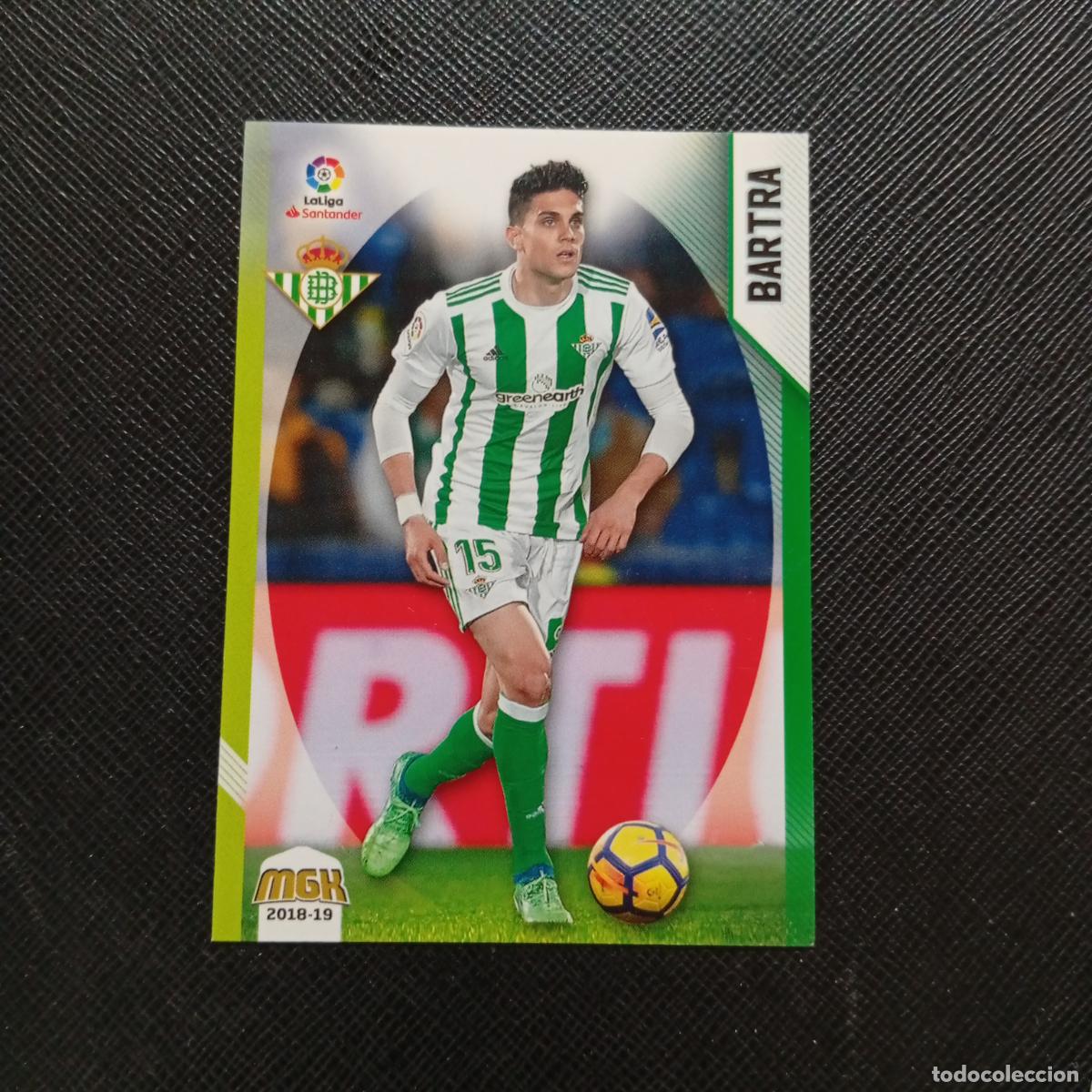 Cromos de F&uacute;tbol: 115 BARTRA REAL BETIS PANINI MEGACRACKS 2018 2019 CROMO FUTBOL 18 19 - (MD06/07-1) PG9