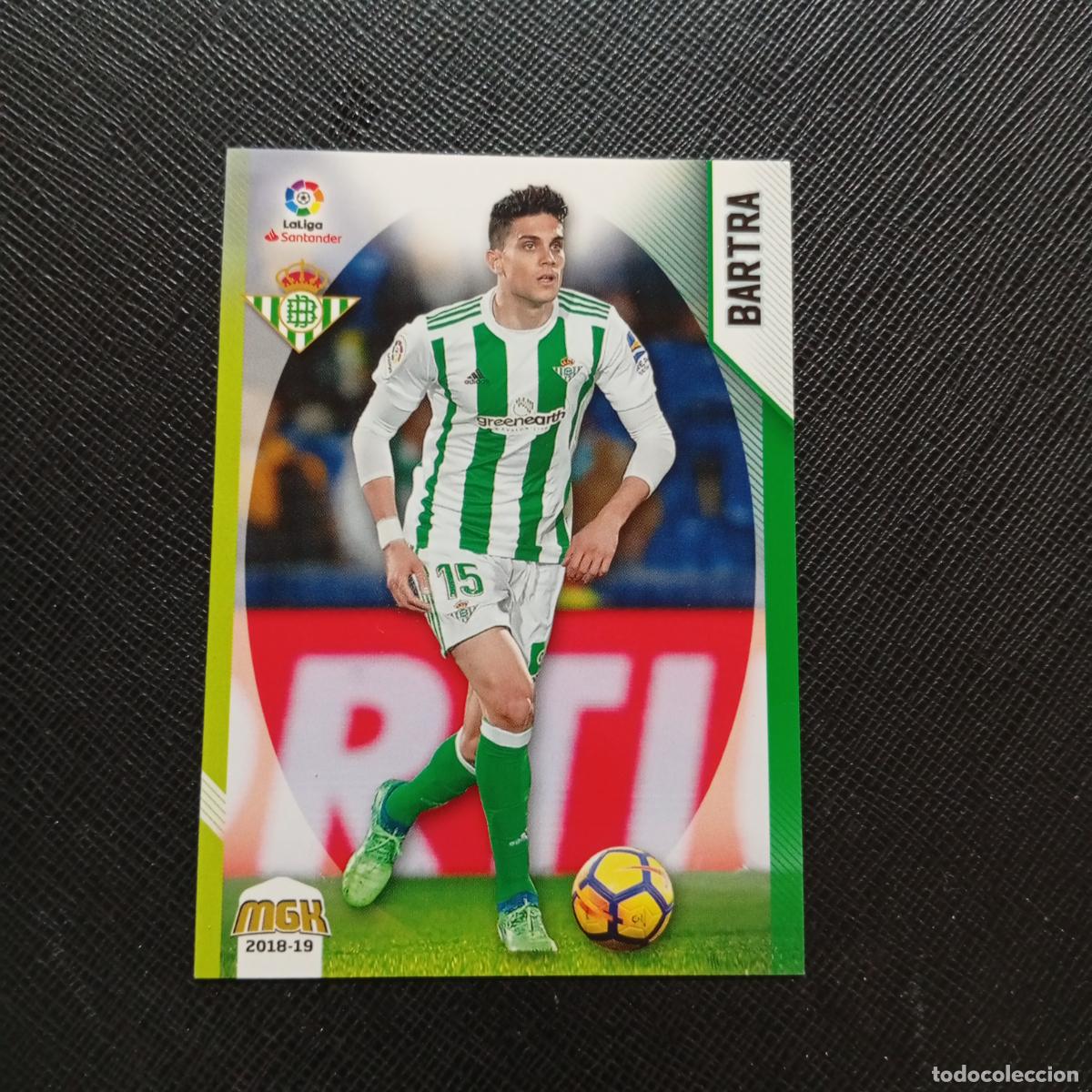 Cromos de F&uacute;tbol: 115 BARTRA REAL BETIS PANINI MEGACRACKS 2018 2019 CROMO FUTBOL 18 19 - (MD06/07-1) PG12