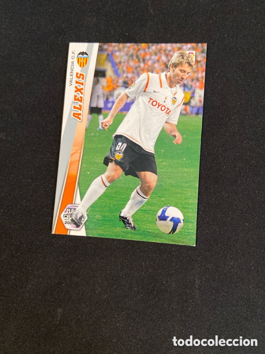 Cromos de F&uacute;tbol: ALEXIS 313 (VALENCIA) MEGA