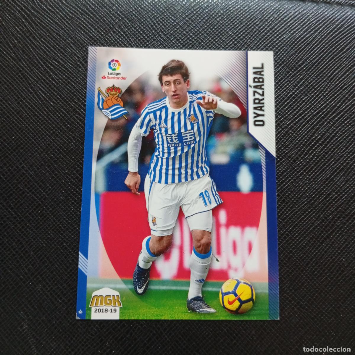 Cromos de F&uacute;tbol: 420 OYARZABAL REAL SOCIEDAD PANINI MEGACRACKS 2018 2019 CROMO FUTBOL 18 19 - (MD06/07-1) PG14