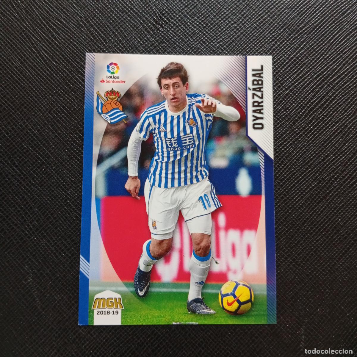 Cromos de F&uacute;tbol: 420 OYARZABAL REAL SOCIEDAD PANINI MEGACRACKS 2018 2019 CROMO FUTBOL 18 19 - (MD06/07-1) PG14 B