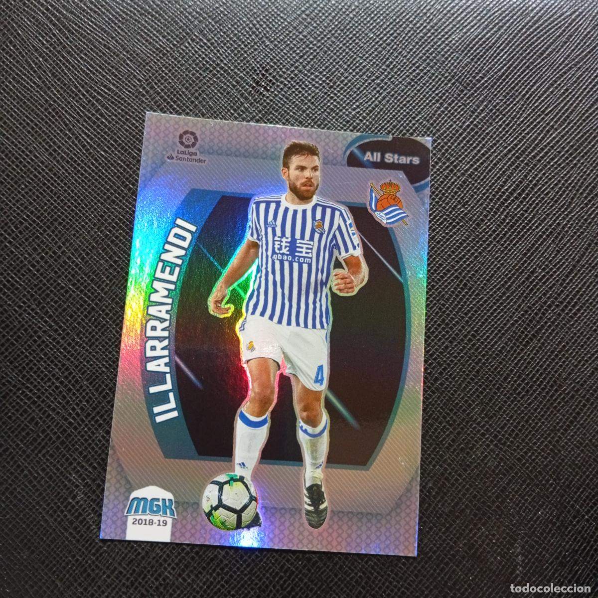 Cromos de F&uacute;tbol: 431 ILLARRAMENDI REAL SOCIEDAD PANINI MEGACRACKS 2018 2019 CROMO FUTBOL 18 19 - (MD06/07-1) PG15