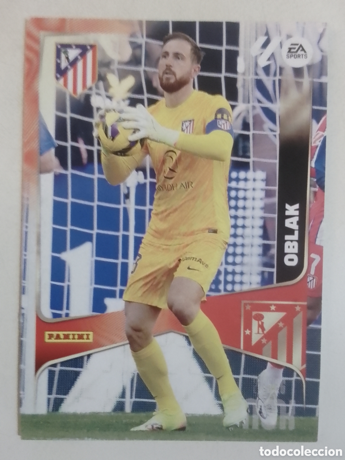 Cromos de F&uacute;tbol: Megacracks 2025/26 n&deg; 56 Oblak &bull; Atl&eacute;tico de Madrid.