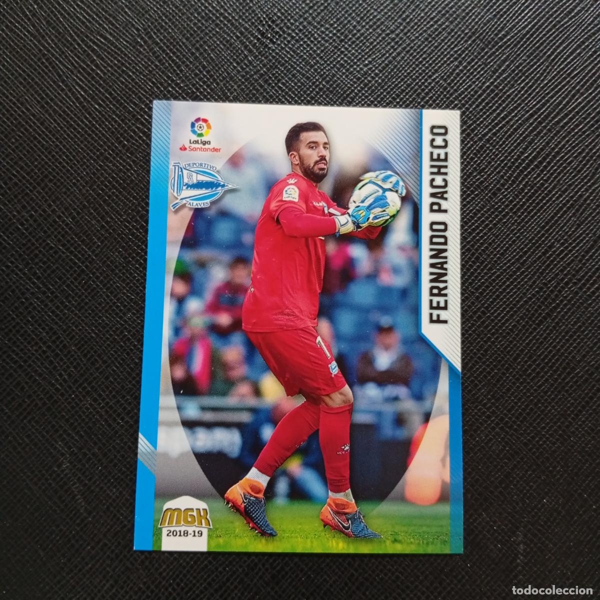 Cromos de F&uacute;tbol: 2 FERNANDO PACHECO ALAVES PANINI MEGACRACKS 2018 2019 CROMO FUTBOL 18 19 - (MD06/07-1) PG15