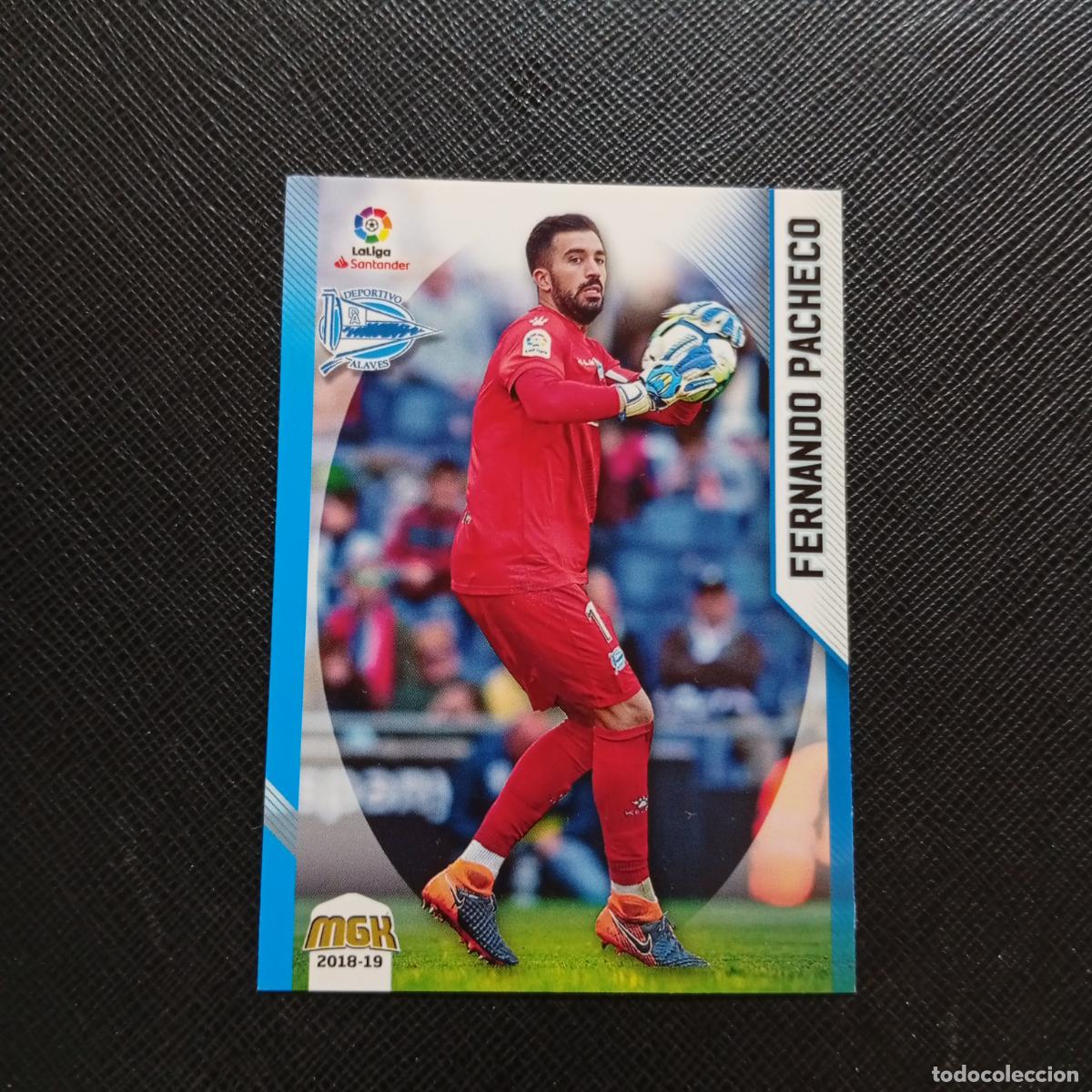 Cromos de F&uacute;tbol: 2 FERNANDO PACHECO ALAVES PANINI MEGACRACKS 2018 2019 CROMO FUTBOL 18 19 - (MD06/07-1) PG15 B