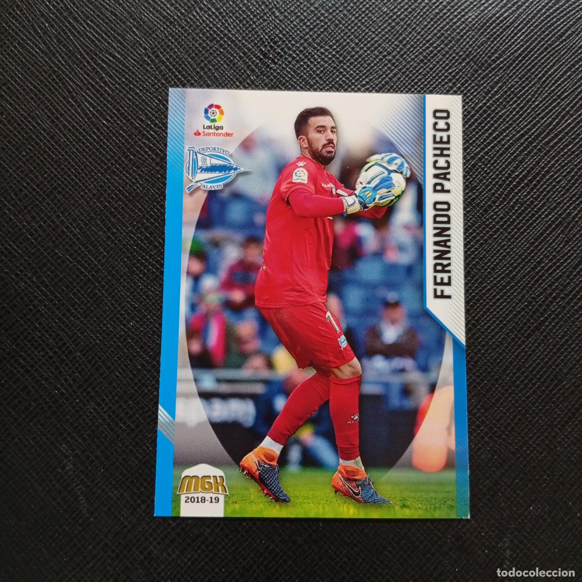 Cromos de F&uacute;tbol: 2 FERNANDO PACHECO ALAVES PANINI MEGACRACKS 2018 2019 CROMO FUTBOL 18 19 - (MD06/07-1) PG16
