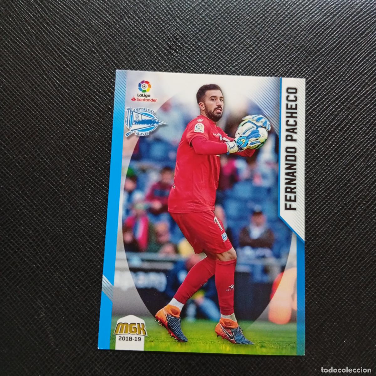 Cromos de F&uacute;tbol: 2 FERNANDO PACHECO ALAVES PANINI MEGACRACKS 2018 2019 CROMO FUTBOL 18 19 - (MD06/07-1) PG17