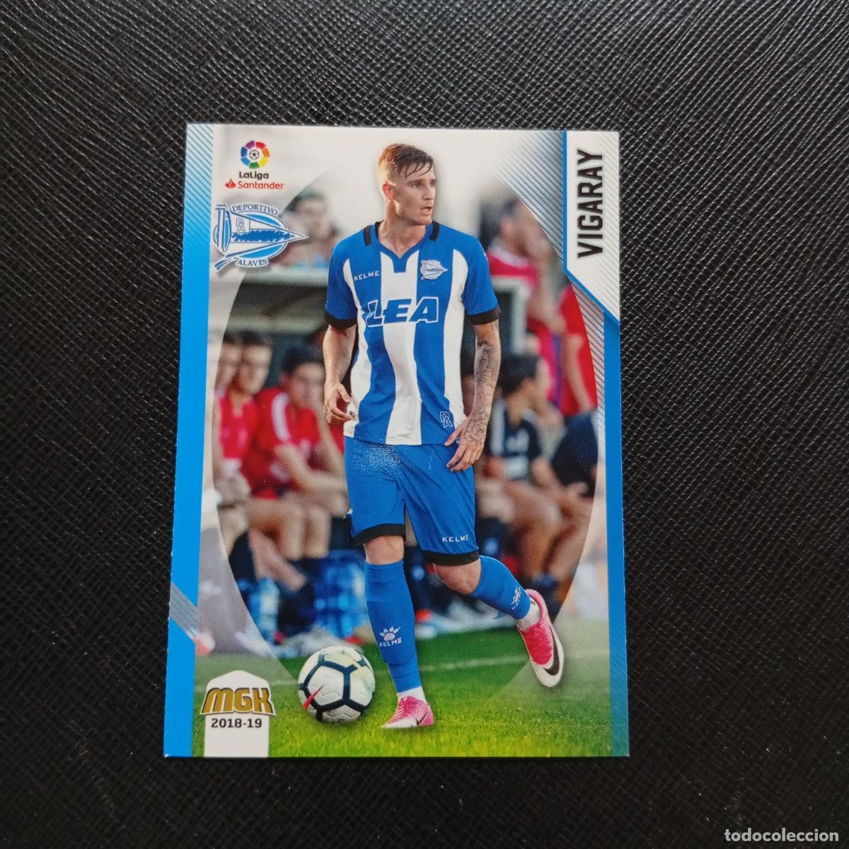 Cromos de F&uacute;tbol: 5 VIGARAY ALAVES PANINI MEGACRACKS 2018 2019 CROMO FUTBOL 18 19 - (MD06/07-1) PG15