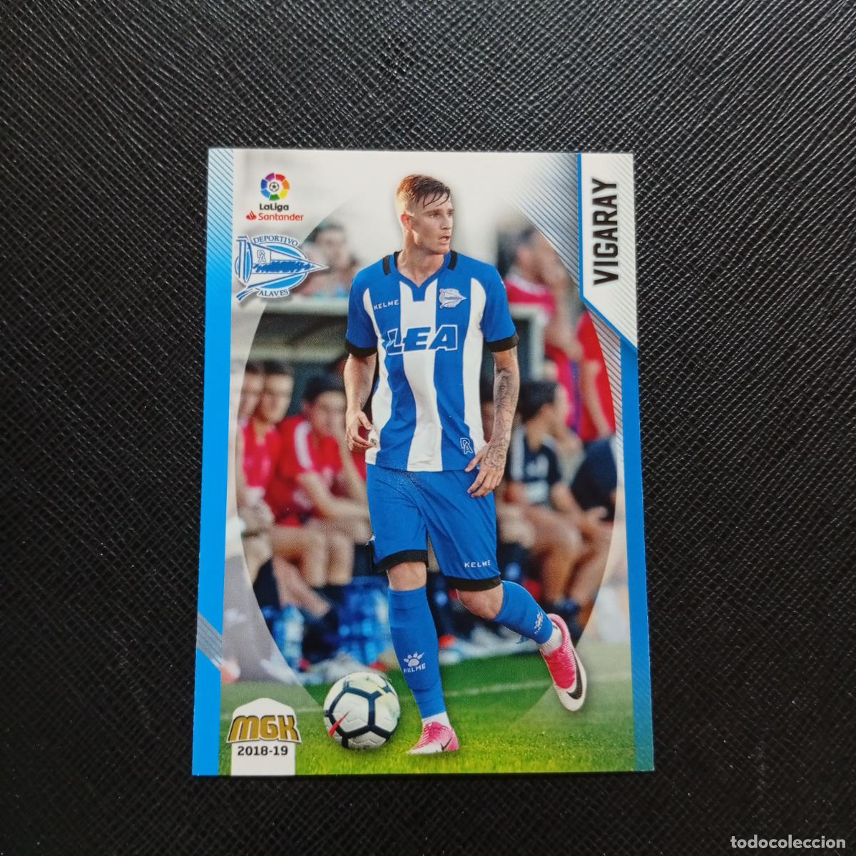 Cromos de F&uacute;tbol: 5 VIGARAY ALAVES PANINI MEGACRACKS 2018 2019 CROMO FUTBOL 18 19 - (MD06/07-1) PG16