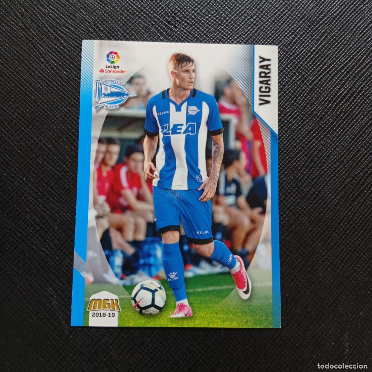 Cromos de F&uacute;tbol: 5 VIGARAY ALAVES PANINI MEGACRACKS 2018 2019 CROMO FUTBOL 18 19 - (MD06/07-1) PG16 B