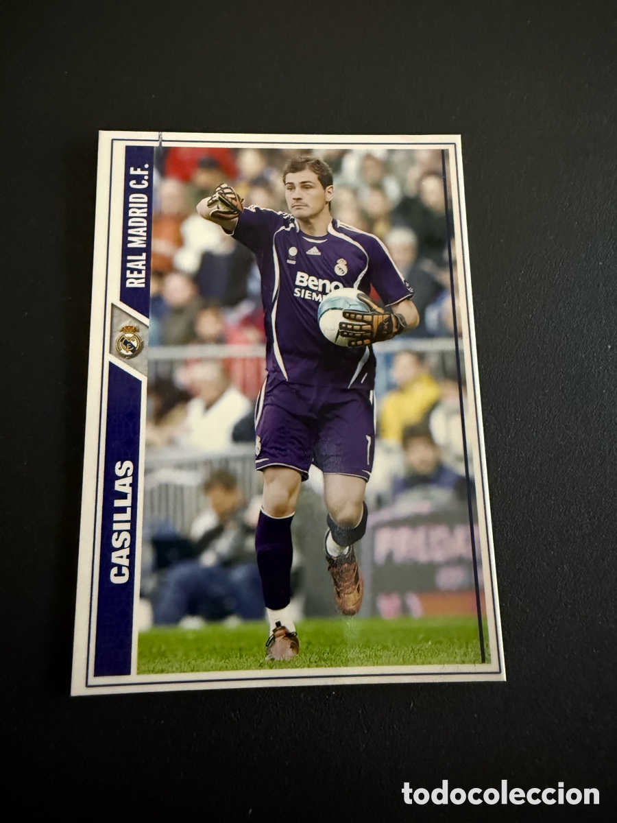 Cromos de F&uacute;tbol: MUNDICROMO 2007-08. n 5. CASILLAS