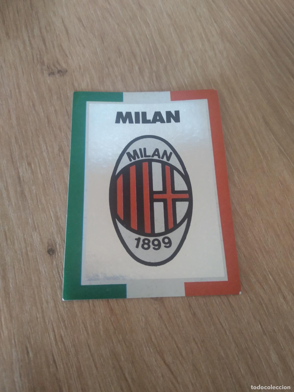 Fu&szlig;ball-Sticker: ESCUDO AC MILAN CROMO FUTBOL PANINI LIGA ITALIA