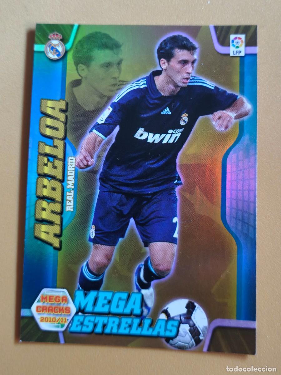 Fu&szlig;ball-Sticker: arbeloa, 2010 11 mega estrellas