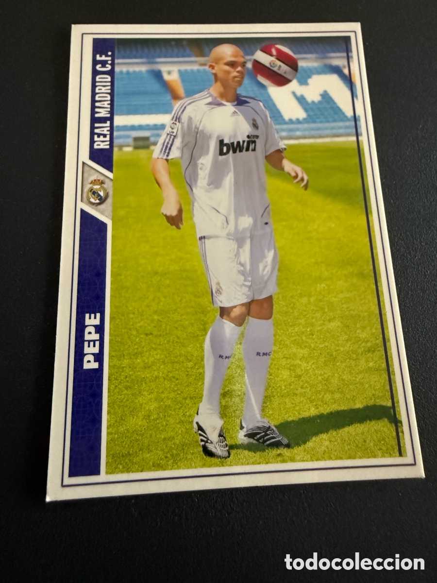 Figurine di Calcio: MUNDICROMO 2007-08. n 8. PEPE