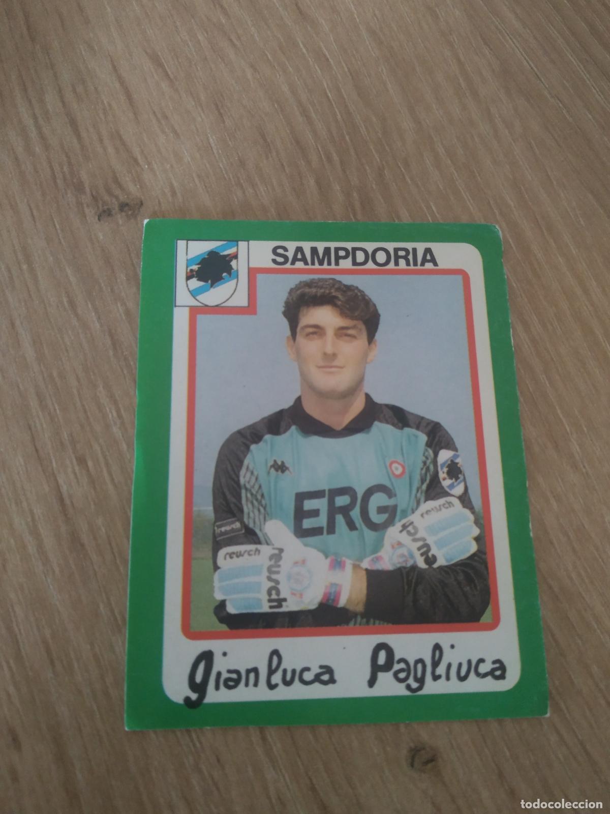 Cromos de F&uacute;tbol: 254 PAGLIUCA SAMPDORIA CROMO FUTBOL PANINI LIGA ITALIA CALCIATORI EUROFLASH CALCIO 1990