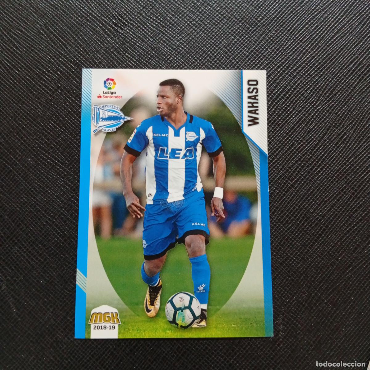 Figurine di Calcio: 13 WAKASO ALAVES PANINI MEGACRACKS 2018 2019 CROMO FUTBOL 18 19 - (MD06/07-1) PG18