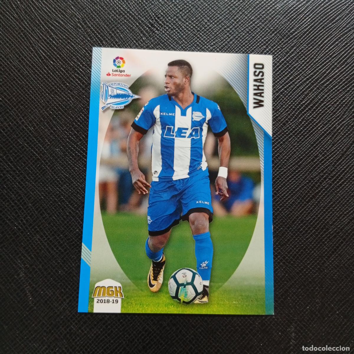 Figurine di Calcio: 13 WAKASO ALAVES PANINI MEGACRACKS 2018 2019 CROMO FUTBOL 18 19 - (MD06/07-1) PG18 B