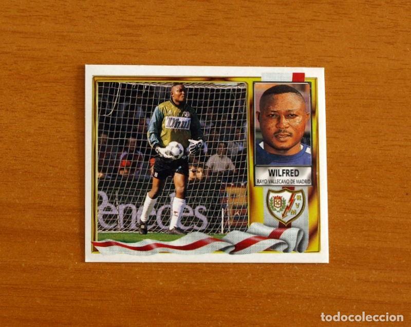 Figurine di Calcio: Rayo Vallecano - Wilfred - Ediciones Este Liga 1995-1996, 95-96 - Nunca Pegado